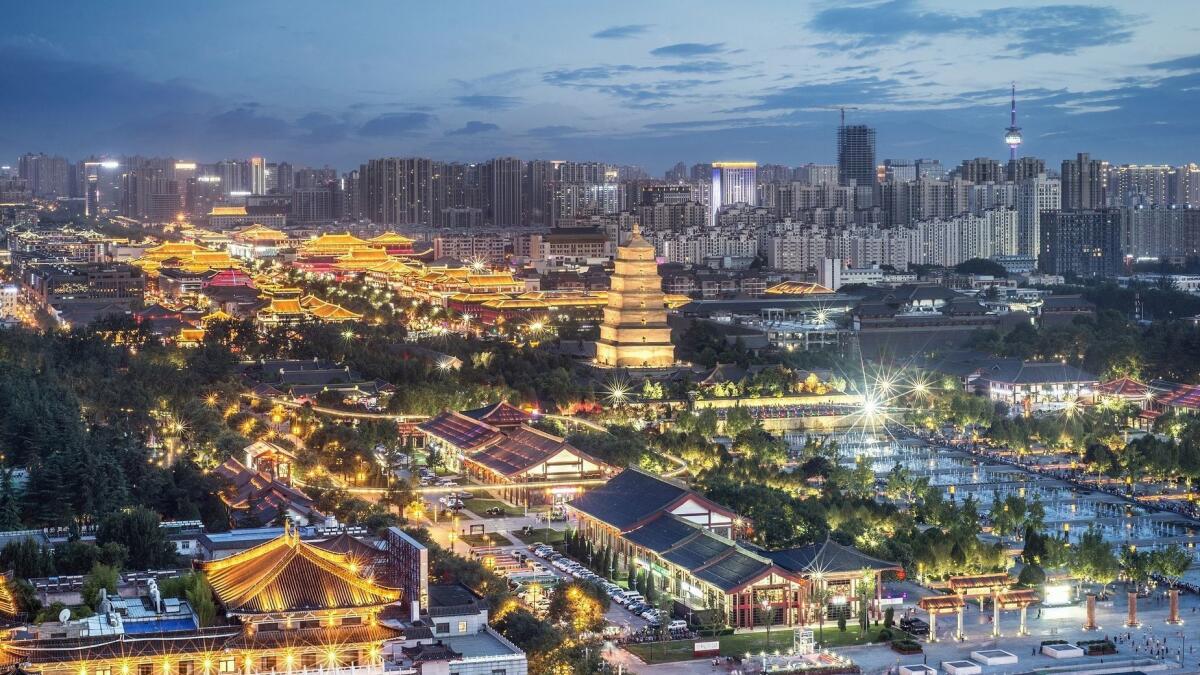 시안 호텔, 시안 시내 근처