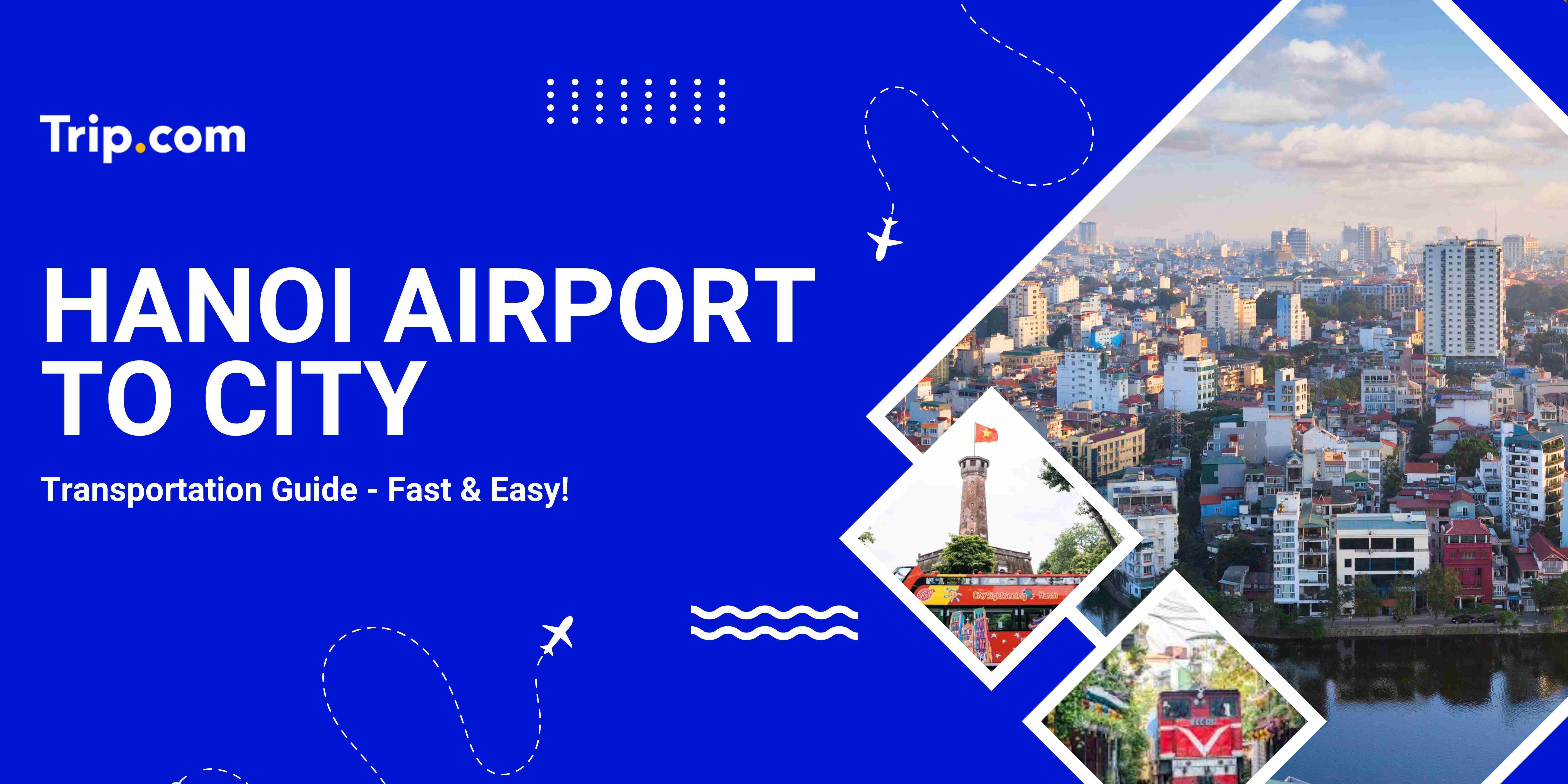 Hanoi airport to city