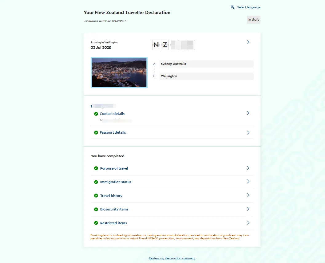 How to Fill in NZTD 3