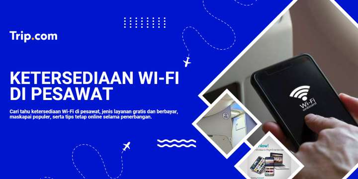 Panduan Ketersediaan Wi-Fi di Pesawat | Trip.com