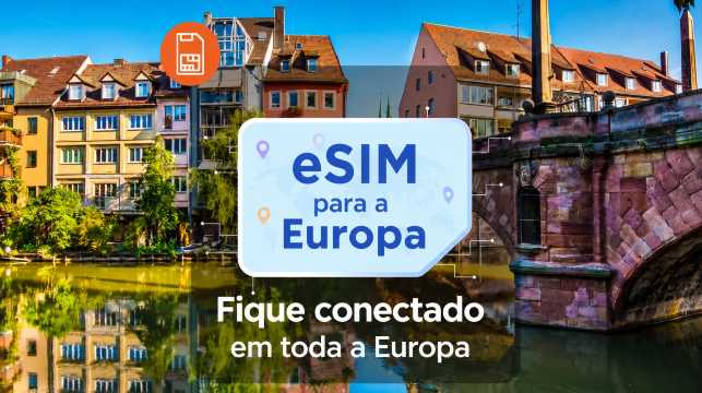 O que é esse negócio de eSIM pra Europa, afinal?