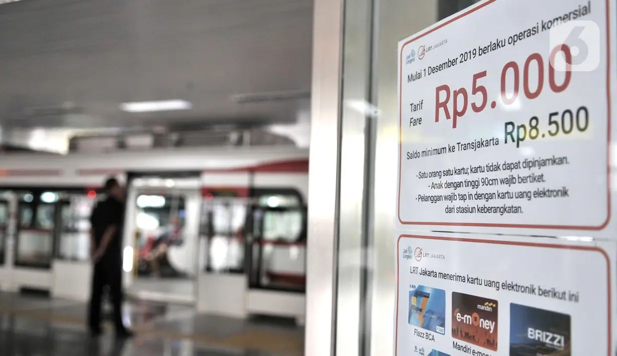 Tarif LRT Jakarta 2026
