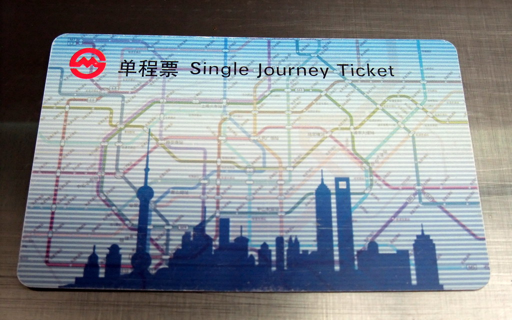 Ticketpreise der Shanghai Metro