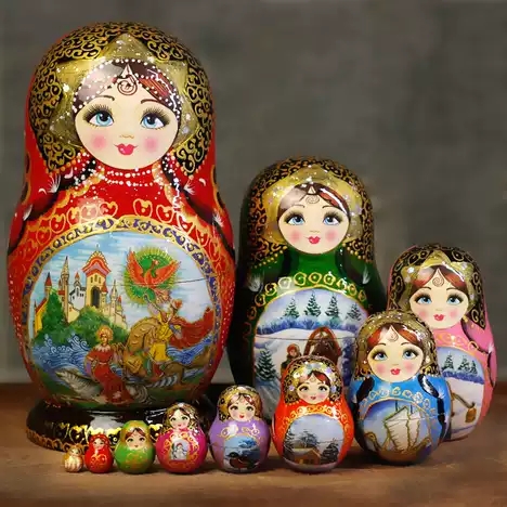 Russian Matryoshka Dolls