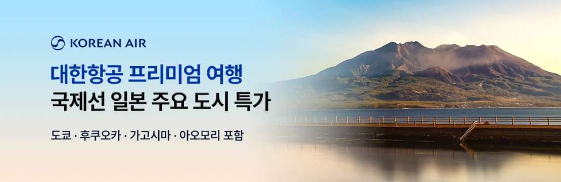 대한항공 일본 항공권 특가