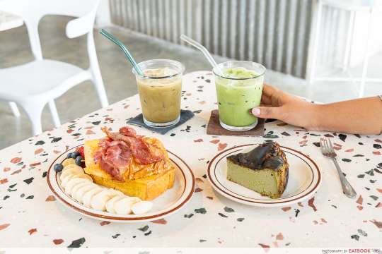 Coffee and Matcha