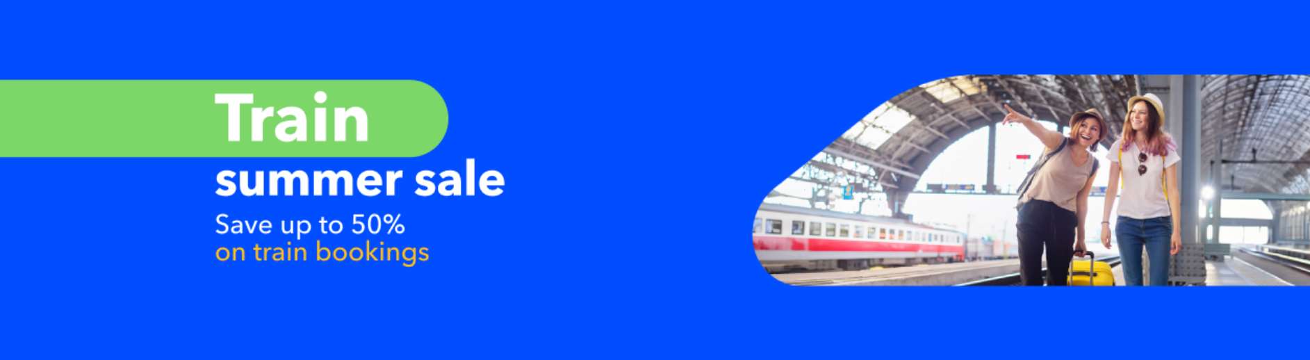 Train Summer Sale Save Up to 50%