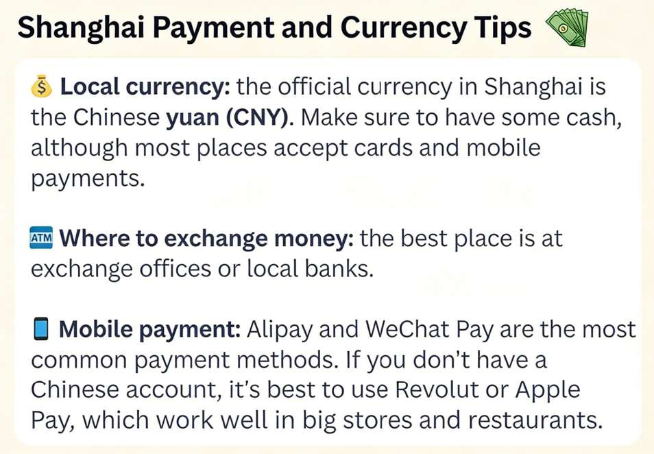 Shopping Tips for Travellers in Shanghai