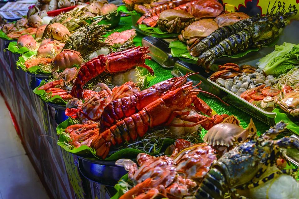 Fresh Seafood in Sanya