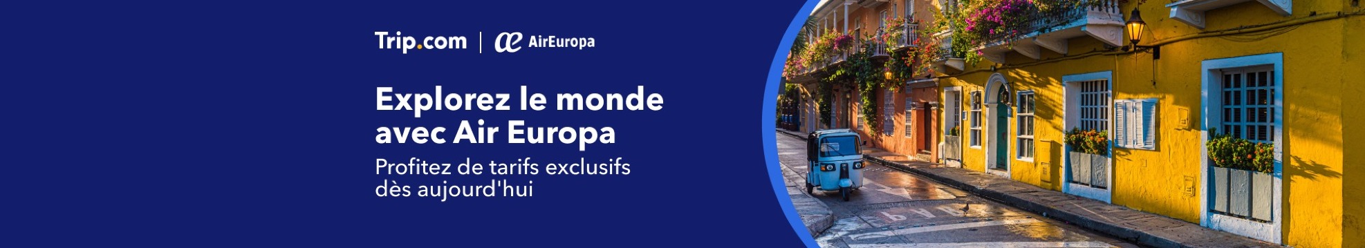 Explorez le monde avec Air Europa