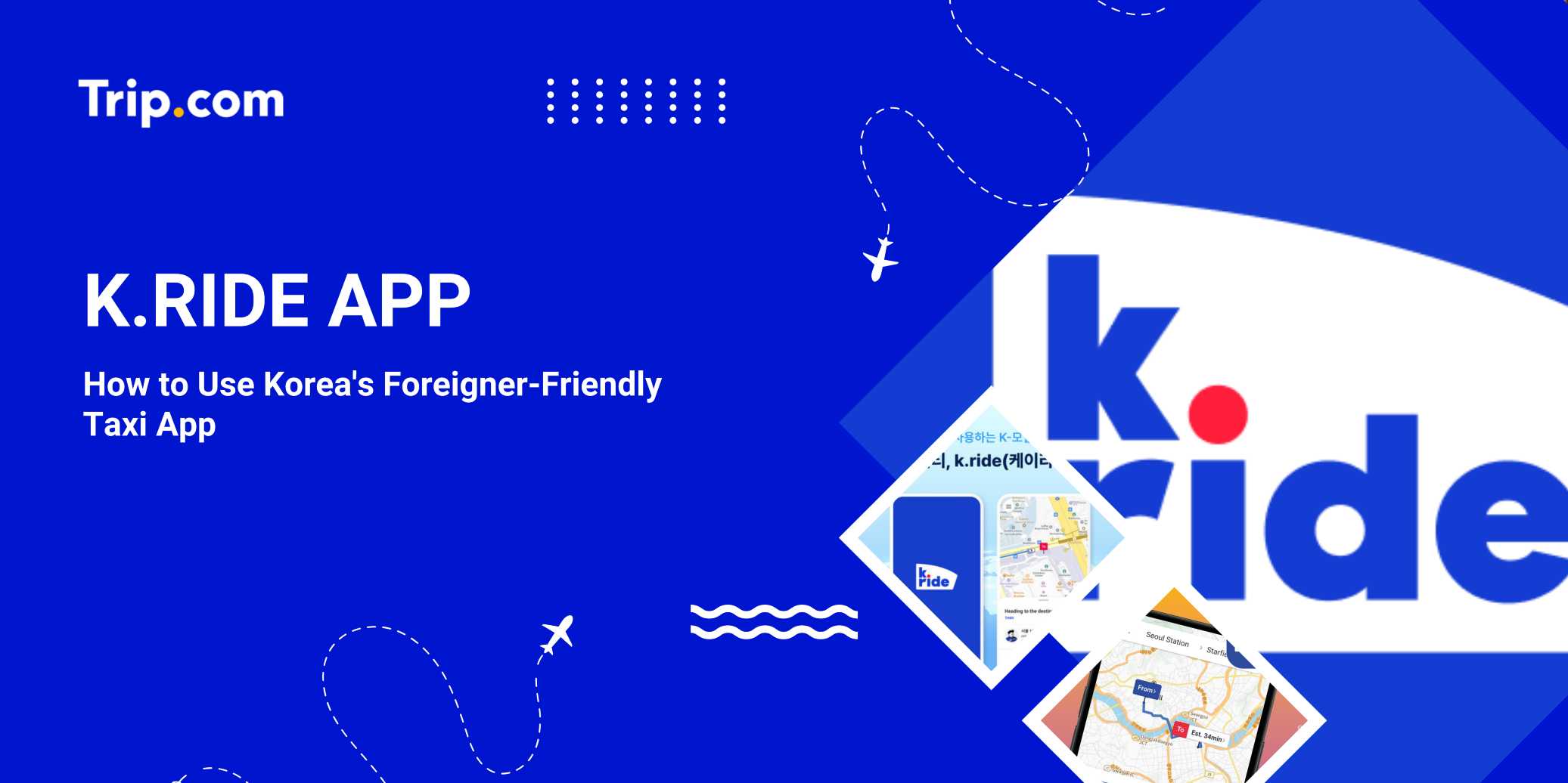 K.ride App Korea Guide: How to Use the Taxi App for Foreigners | Trip.com