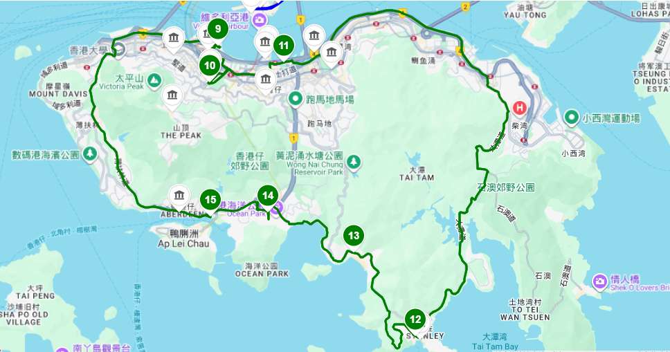 The Green Route (Stanley Tour)