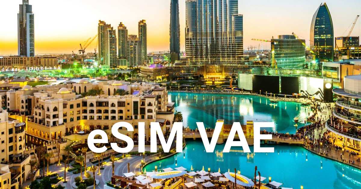 Beste eSIM VAE ab 0,94 €