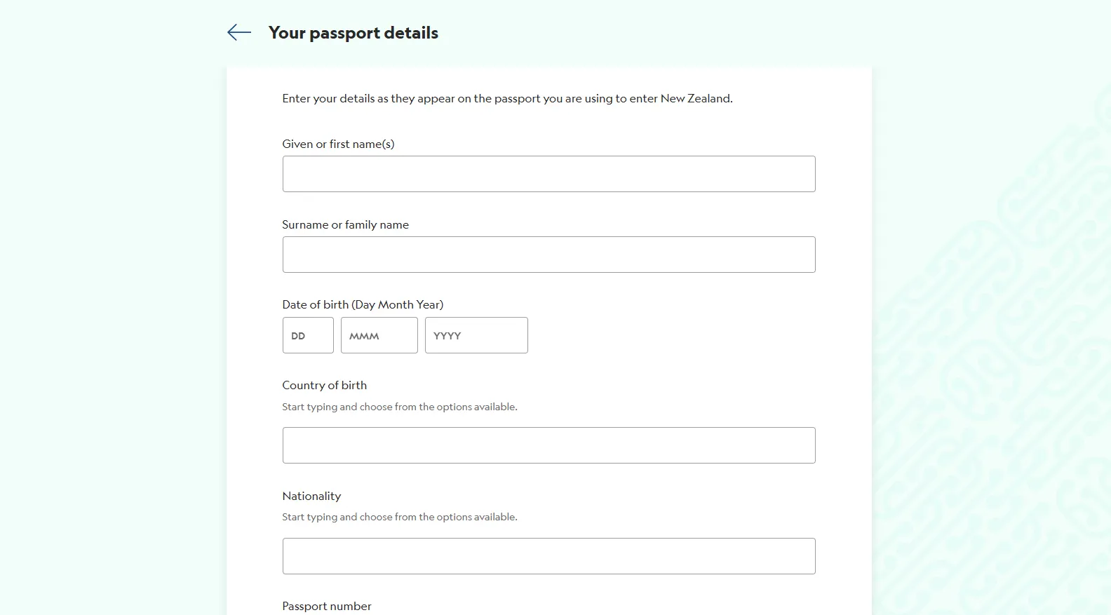 How to Fill in NZTD 1