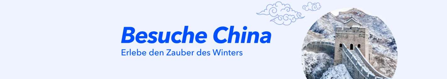 China entdecken: Hol dir 15 € Rabatt auf Hotels