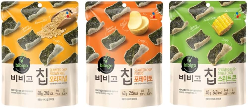 bibigoの「海苔スナック（チップス）」｜ロッテマート