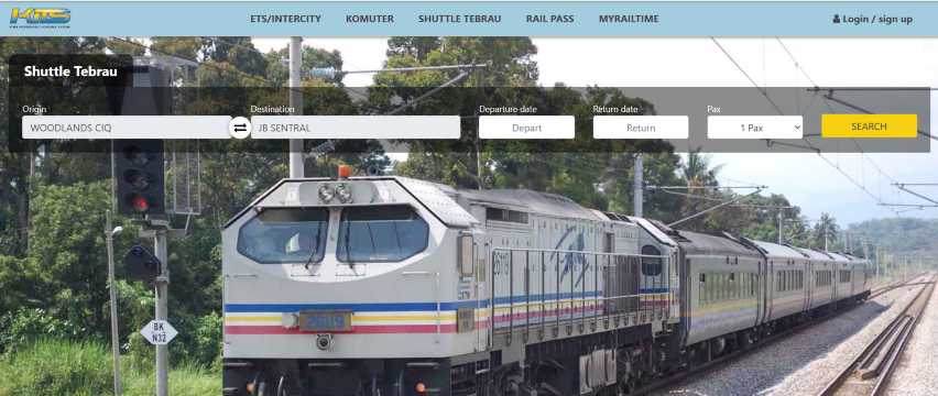 KTM Book Ticket Online