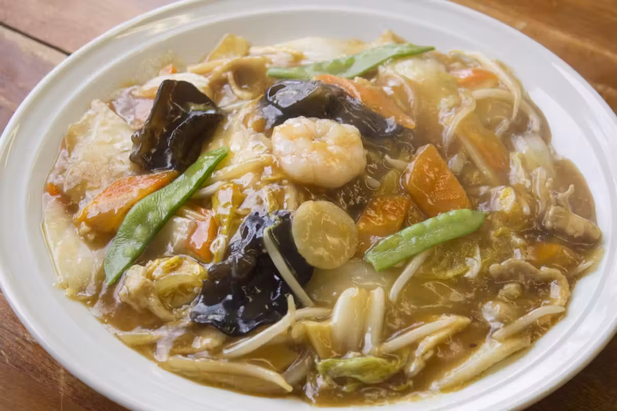 小樽美食 | 小樽勾芡炒麵