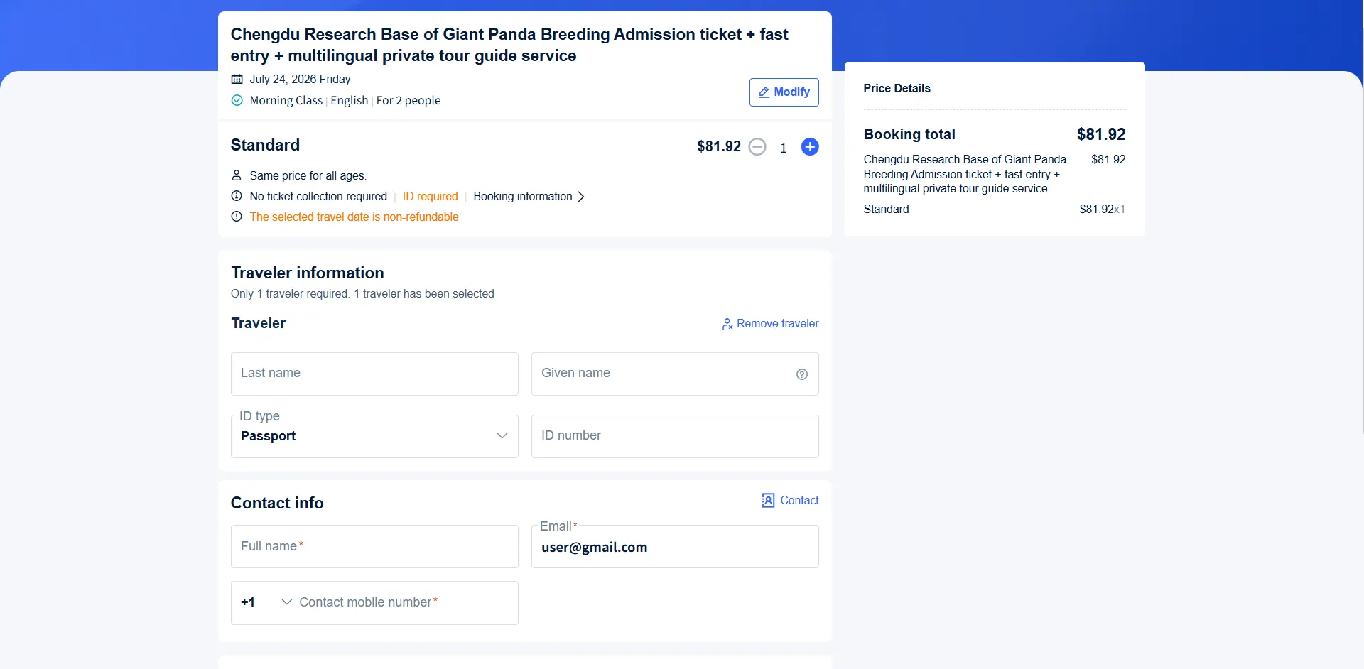 How to Book China Attraction Tickets with a Passport for Foreigners