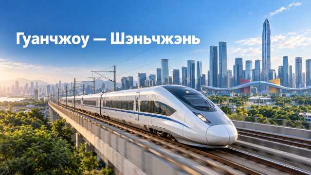 Гуанчжоу — Шэньчжэнь: поезд за полчаса - маршрут, билеты, один день в городе
