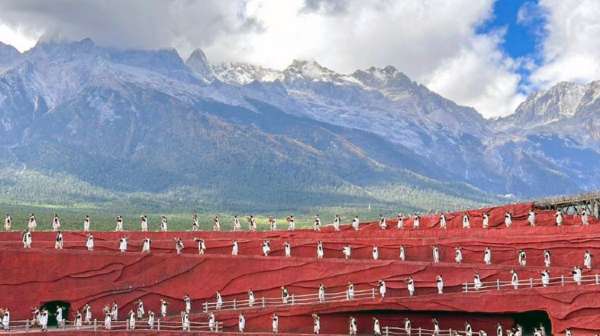 การแสดง Impression Lijiang