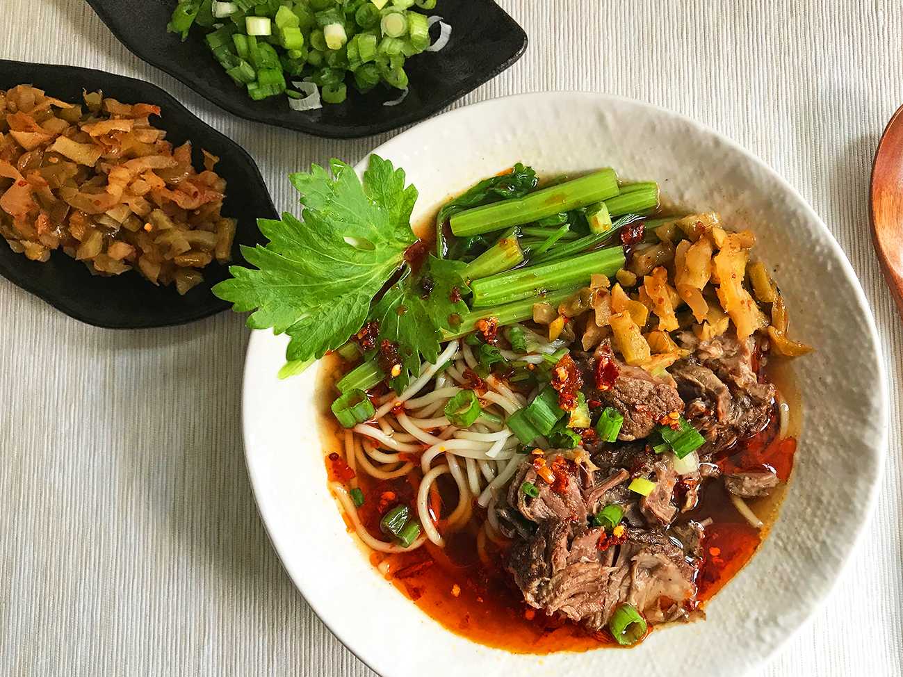 Halal Sichuan Beef Noodles