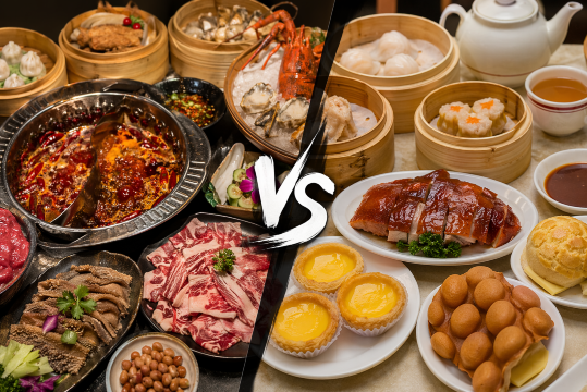 Shenzhen vs Hong Kong food