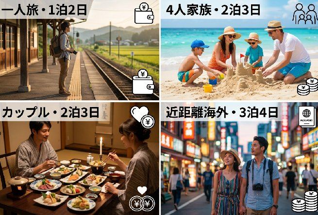 【旅行プラン別】夏休みの旅行予算と費用内訳