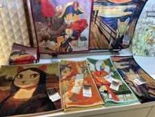 日本藝術家山本修「貓・美術館」首次來港參展，向大家提供一個全新的世界觀，將世界名畫加以貓化重新詮釋。