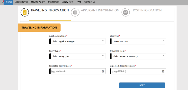 How to apply eVisa 3
