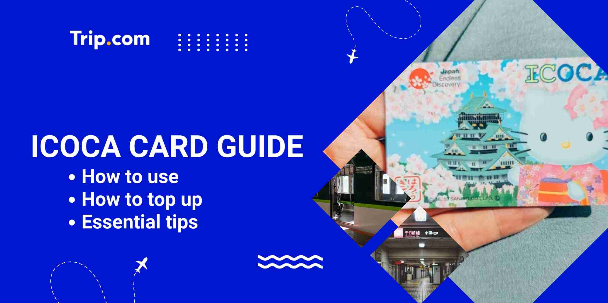 Icoca Card Guide: How to Use, Top Up & Essential Tips | Trip.com