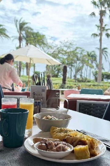 三亞亞龍灣萬豪酒店早飯