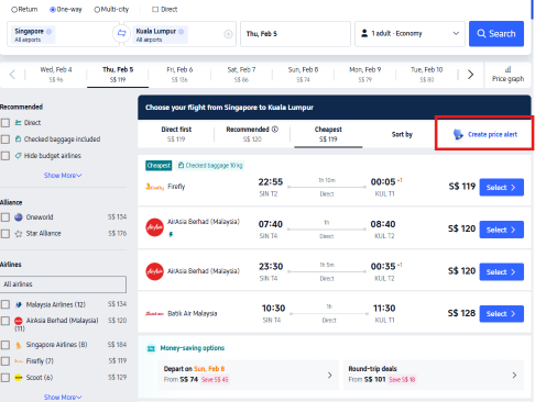 How to See Price Alert 2