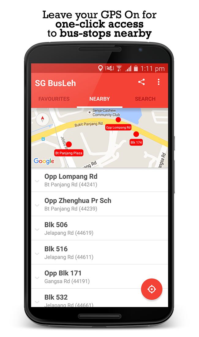Search by Bus Service