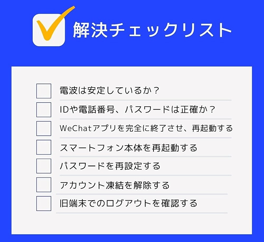 チェックリスト