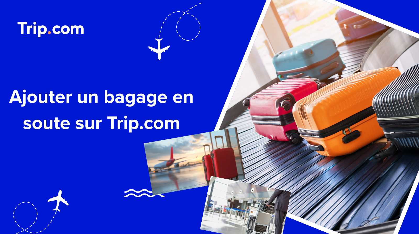 ajouter un bagage en soute sur Trip.com