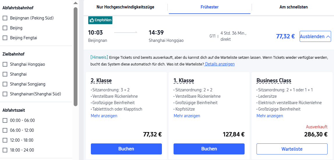 Wie bucht man Zugtickets online?