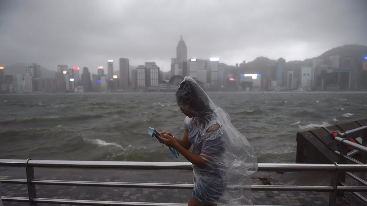 Storms in Macau