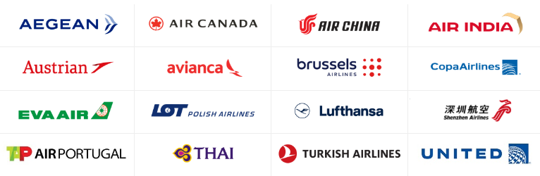스타얼라이언스 항공사 목록