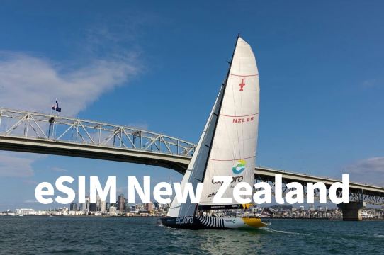 Best Discounted eSIM for New Zealand from £0.44