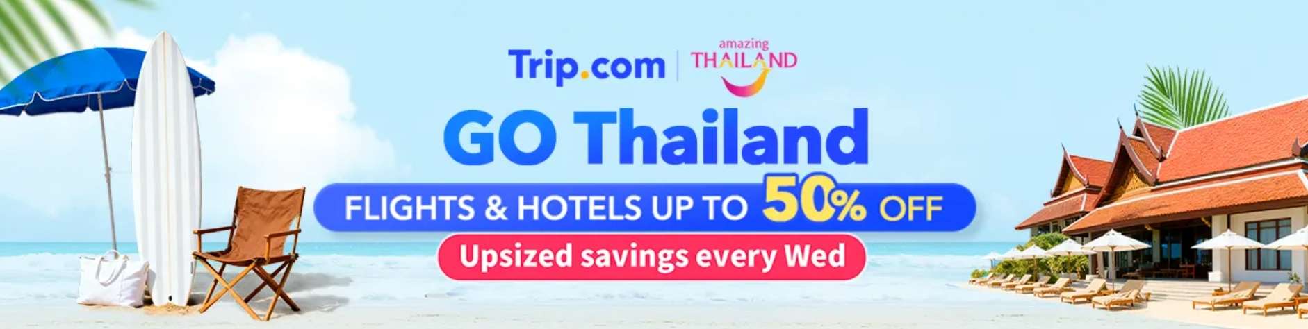 Trip.com Promo Code Singapore: Go Thailand