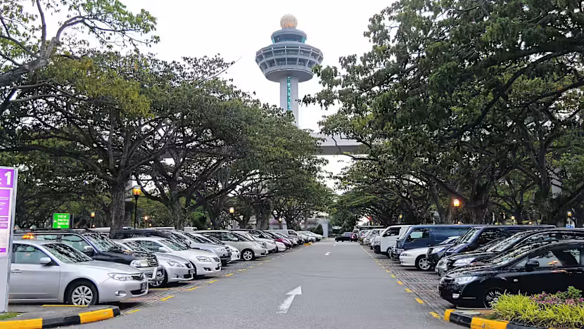 Parking at Changi airport