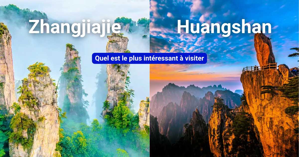 Zhangjiajie ou Huangshan : lequel vaut le plus de détour en 2026