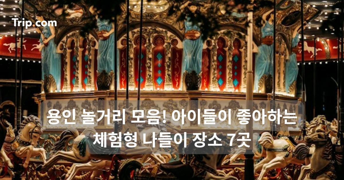 용인 놀거리