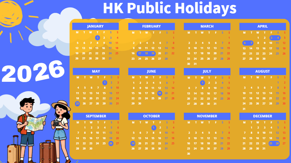 List of Hong Kong Public Holidays and Long Weekends 2026