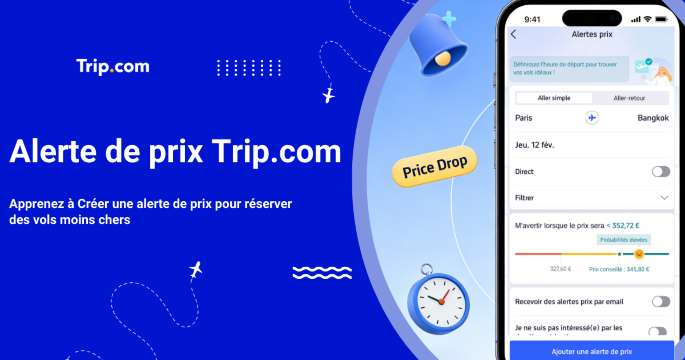 Alerte de prix Trip.com