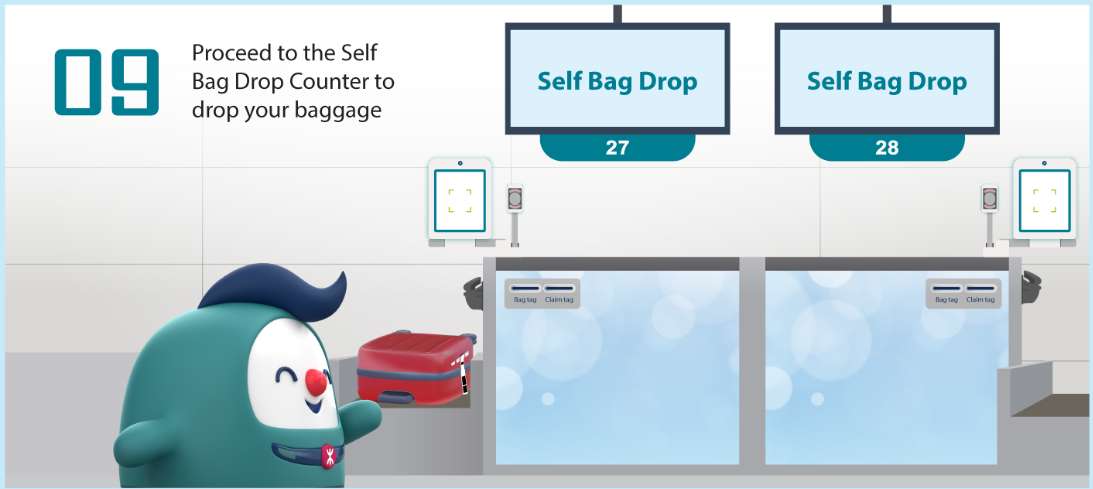Airport Express check in guide:Step 4