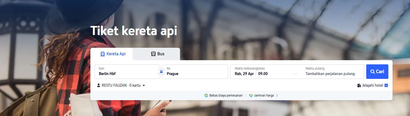 tiket kereta trip.com