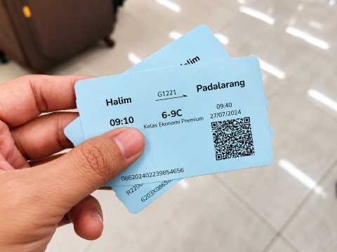 Whoosh Ticket