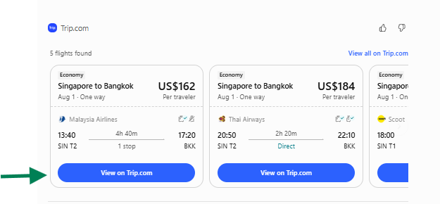 Trip.com Website